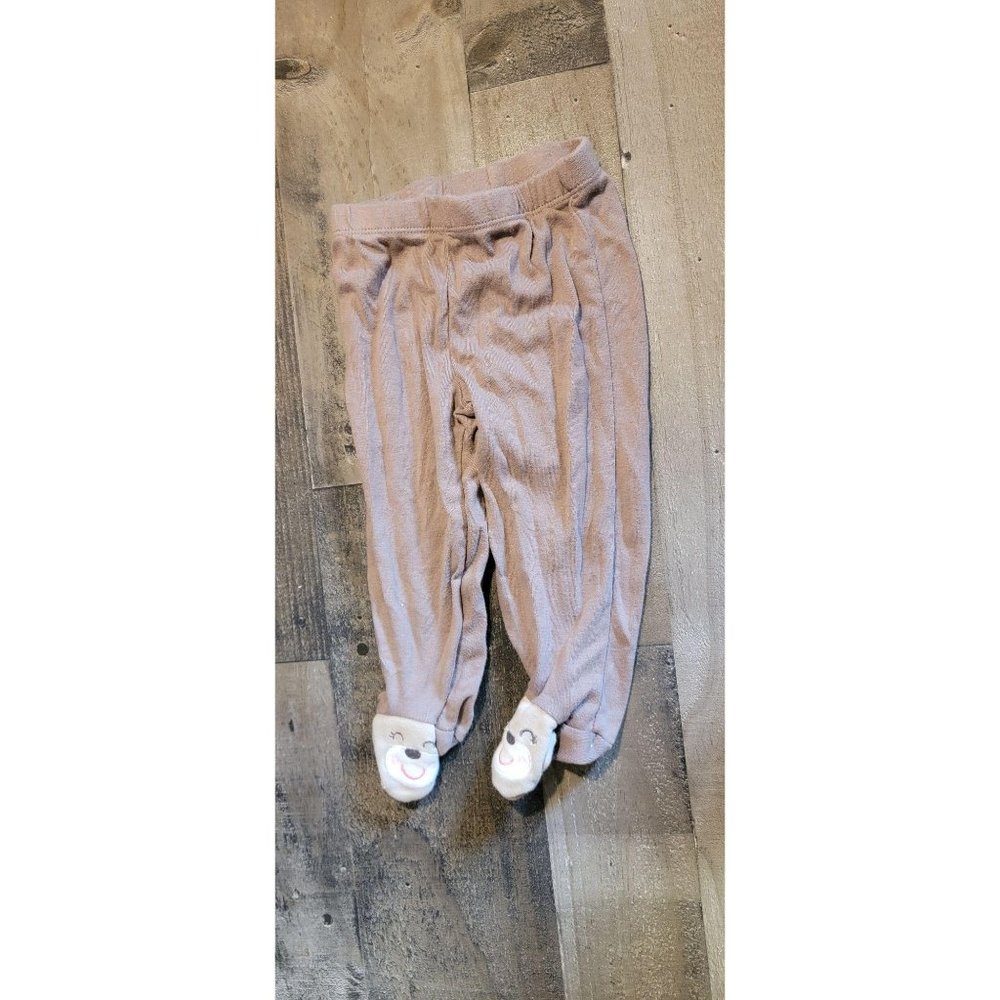 Carter's bear monkey brown baby leggings youth‎